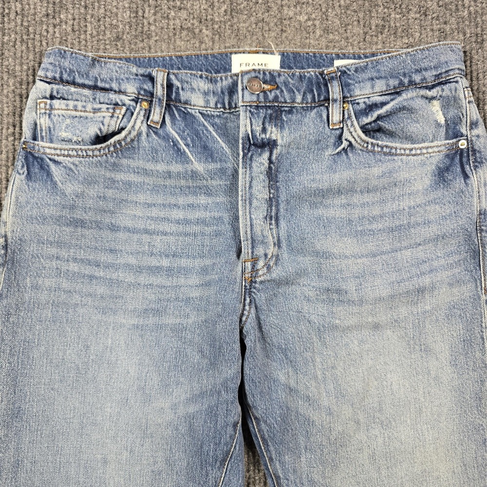 Frame Denim Light Blue Boyfriend Jeans